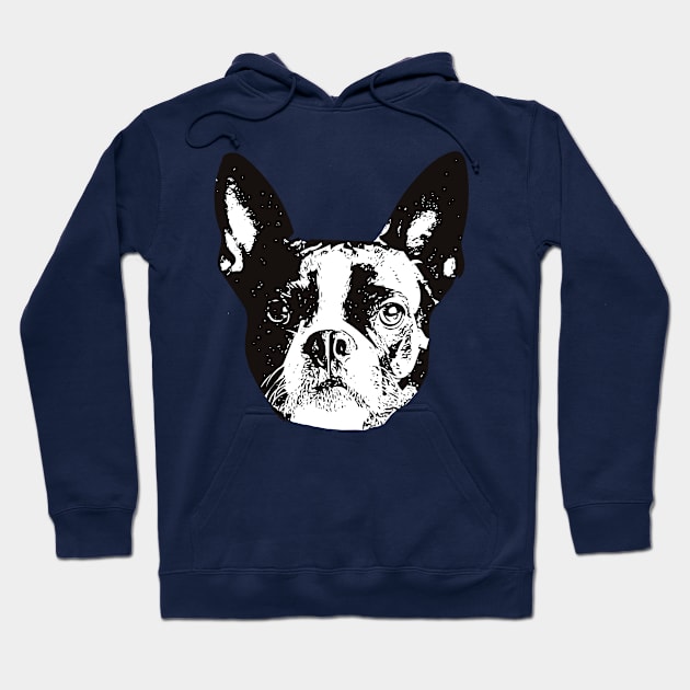 Boston Terrier - Boston Christmas Gifts Hoodie by DoggyStyles